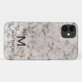 Moderner Marmor Case-Mate iPhone Hülle (Rückseite (Horizontal))