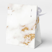 Moderner Marmor-Glitzer Vielen Dank Gold ID816 Geschenkschachtel (Rückseite)
