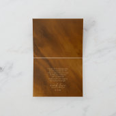 Moderner Marmor-Glitzer Vielen Dank Gold ID816 Karte (Innenseite)