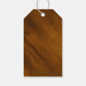 Moderner Marmor-Glitzer Wedding Gold ID816 Geschenkanhänger (Rückseite)