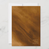 Moderner Marmor-Glitzer Wedding Gold ID816 Save The Date (Vorderseite)