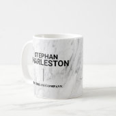 Moderner Marmor Kaffeetasse (Vorderseite Links)
