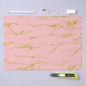 Moderner Marmor mit Imitat Gold Seidenpapier (Handwerk)