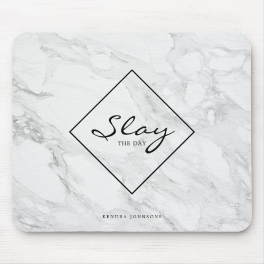 Moderner Marmor Mousepad (Vorne)