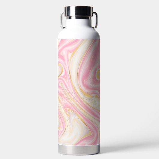 Moderner Marmor Trinkflasche (Vorderseite)