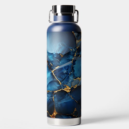 Moderner Marmor Trinkflasche (Rückseite)