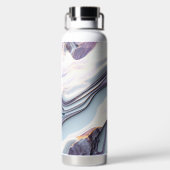 Moderner Marmor Trinkflasche (Rückseite)