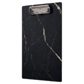 Moderner Marmordesigner Personalisiert Klemmbrett (Links)