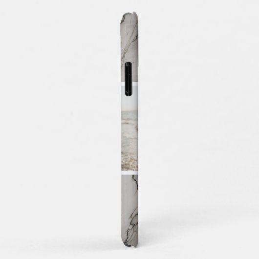 Moderner Marmorfarbblock und Ihre individuellen Bi Case-Mate iPhone Hülle (Hinten/Rechts)