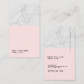 Moderner Marmorkünstler Visitenkarte (Vorne/Hinten)