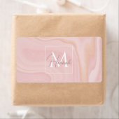 Moderner Marmorrosa Glitzer Hintergrund (Insitu)