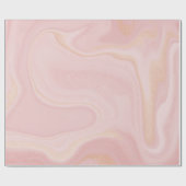 Moderner Marmorrosa Glitzer Hintergrund Geschenkpapier (Flach)