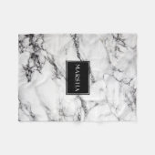 Moderner Marmorstein Fleecedecke (Vorderseite (Horizontal))