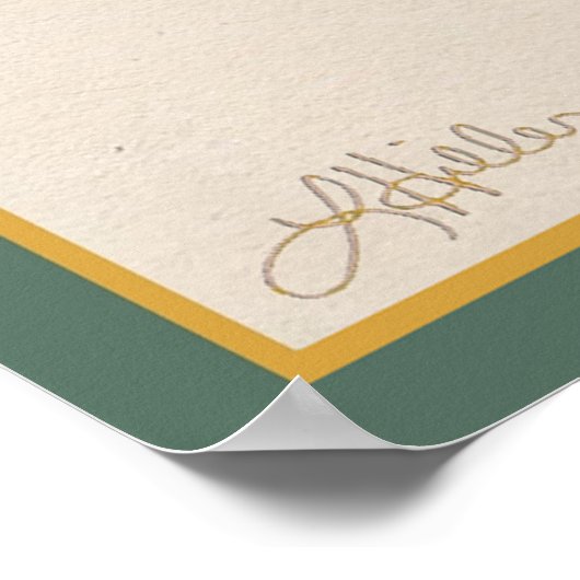 Moderner Martini Cocktail Hour Mitte des 20. Jahrh Poster (Ecke)