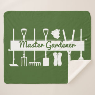Moderner Master Gardener in Waldgrün Sherpadecke