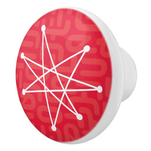 Moderner MCM MOD Star für das Mittelalter Keramikknauf (Rechts)