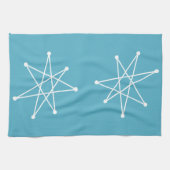 Moderner MCM MOD Star für die Weihnachtszeit Geschirrtuch (Horizontal)