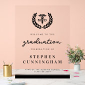 Moderner MD Doktor der Medicine Med School Abschlu Acrylschild (Hochzeit)