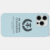 Moderner MD Doktor der Medicine Med School Abschlu Case-Mate iPhone Hülle (Rückseite (Horizontal))