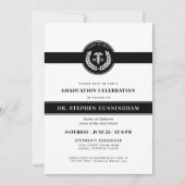 Moderner MD Doktor der Medicine Med School Abschlu Einladung (Vorderseite)