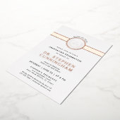 Moderner MD Doktor der Medicine Med School Abschlu Folieneinladung (Gedreht)