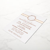 Moderner MD Doktor der Medicine Med School Abschlu Folieneinladung (Gedreht)