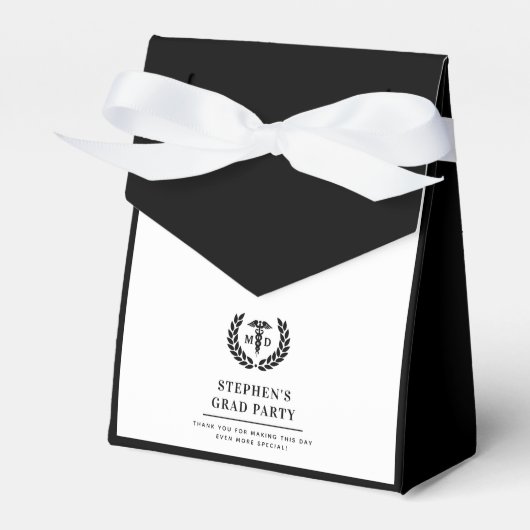 Moderner MD Doktor der Medicine Med School Abschlu Geschenkschachtel (Vorderseite)