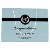 Moderner MD Doktor der Medicine Med School Abschlu Große Geschenktüte (Rückseite)