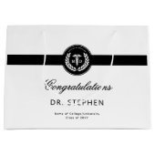 Moderner MD Doktor der Medicine Med School Abschlu Große Geschenktüte (Vorderseite)