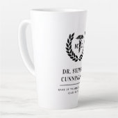 Moderner MD Doktor der Medicine Med School Abschlu Milchtasse (Linke Ecke)