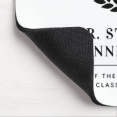 Moderner MD Doktor der Medicine Med School Abschlu Mousepad (Ecke)