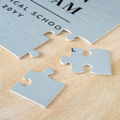 Moderner MD Doktor der Medicine Med School Abschlu Puzzle (Seite)