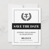 Moderner MD Doktor der Medicine Med School Abschlu Save The Date (Vorderseite)