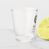 Moderner MD Doktor der Medicine Med School Abschlu Schnapsglas (Links)