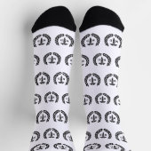 Moderner MD Doktor der Medicine Med School Abschlu Socken (Oben)