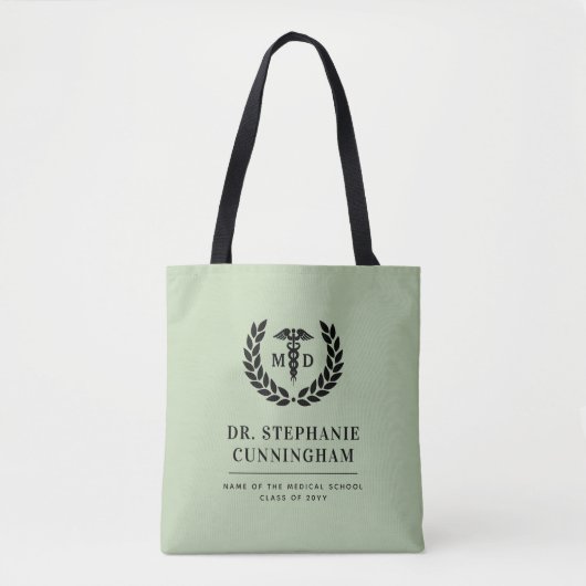 Moderner MD Doktor der Medicine Med School Abschlu Tasche (Vorderseite)