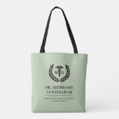 Moderner MD Doktor der Medicine Med School Abschlu Tasche (Rückseite)