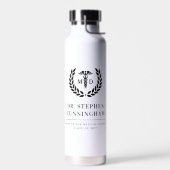 Moderner MD Doktor der Medicine Med School Abschlu Trinkflasche (Links)
