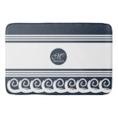 Moderner Meander Badematte (Vorderseite)