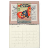 Moderner Mechanix u. Erfindungs-Kalender Kalender (Jan 2027)