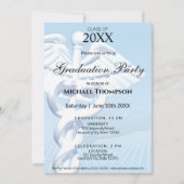 Moderner Medizinischer Caduceus-Abschluss | Foto Einladung (Vorderseite)