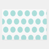 Moderner Meeresschaum gefärbt Versatile Geschenkpapier Set (Vorderseite 3)