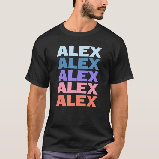 Moderner, mehrfacher Text T-Shirt (Vorderseite)