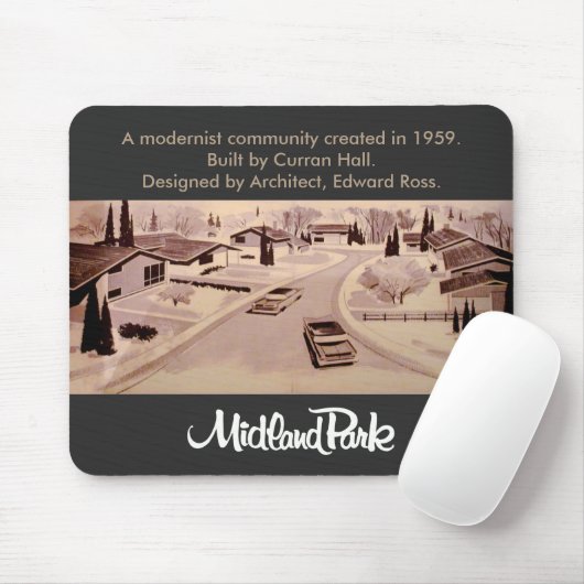 Moderner Midland Park Toronto Mousepad Mitte des J (Mit Mouse)