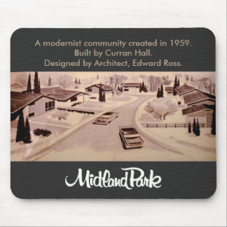 Moderner Midland Park Toronto Mousepad Mitte des J