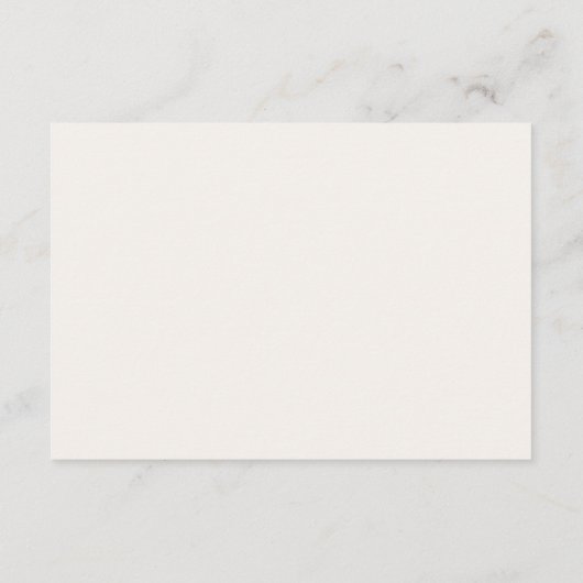 Moderner Minimal Earthy Wedding QR Code UAWG Begleitkarte (Rückseite)