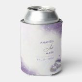 Moderner Minimal Lila Lilac Trendy Dosenkühler (Kanne Vorderseite)