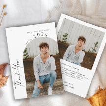 Moderner Minimaler Abschluss mit zwei Fotos