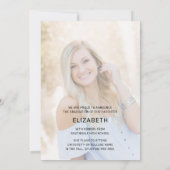 Moderner Minimaler Arch 2 Foto Abschluss Ankündigung (Rückseite)