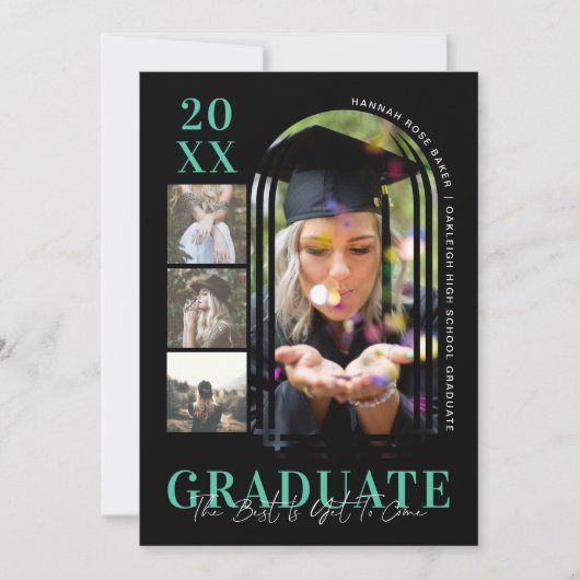 Moderner Minimaler, einfacher Abschluss 4 Foto Ankündigung (Vorderseite)